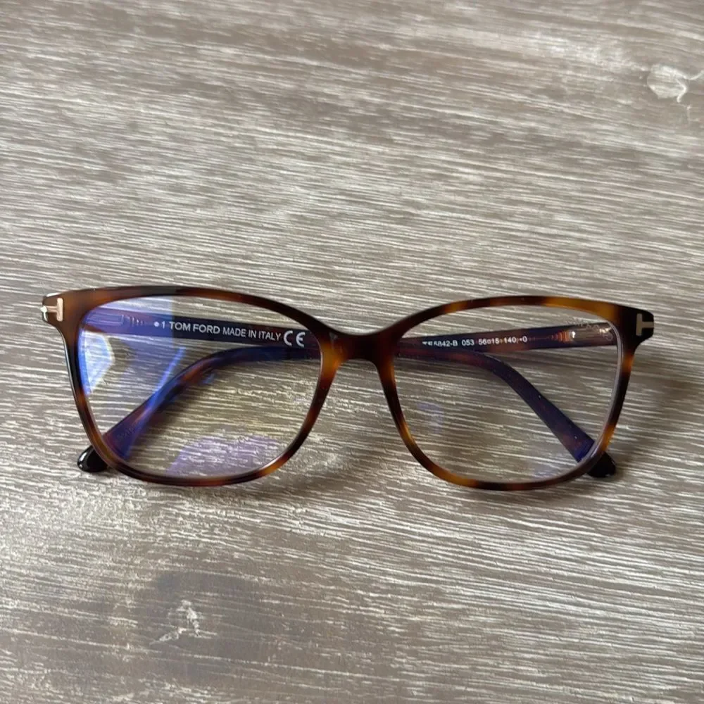 Tom Ford FT5842-B 56 Eye Tortoise NWT‎ in packaging